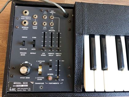 Arp-2600, grey-faced with 3620 keyboard